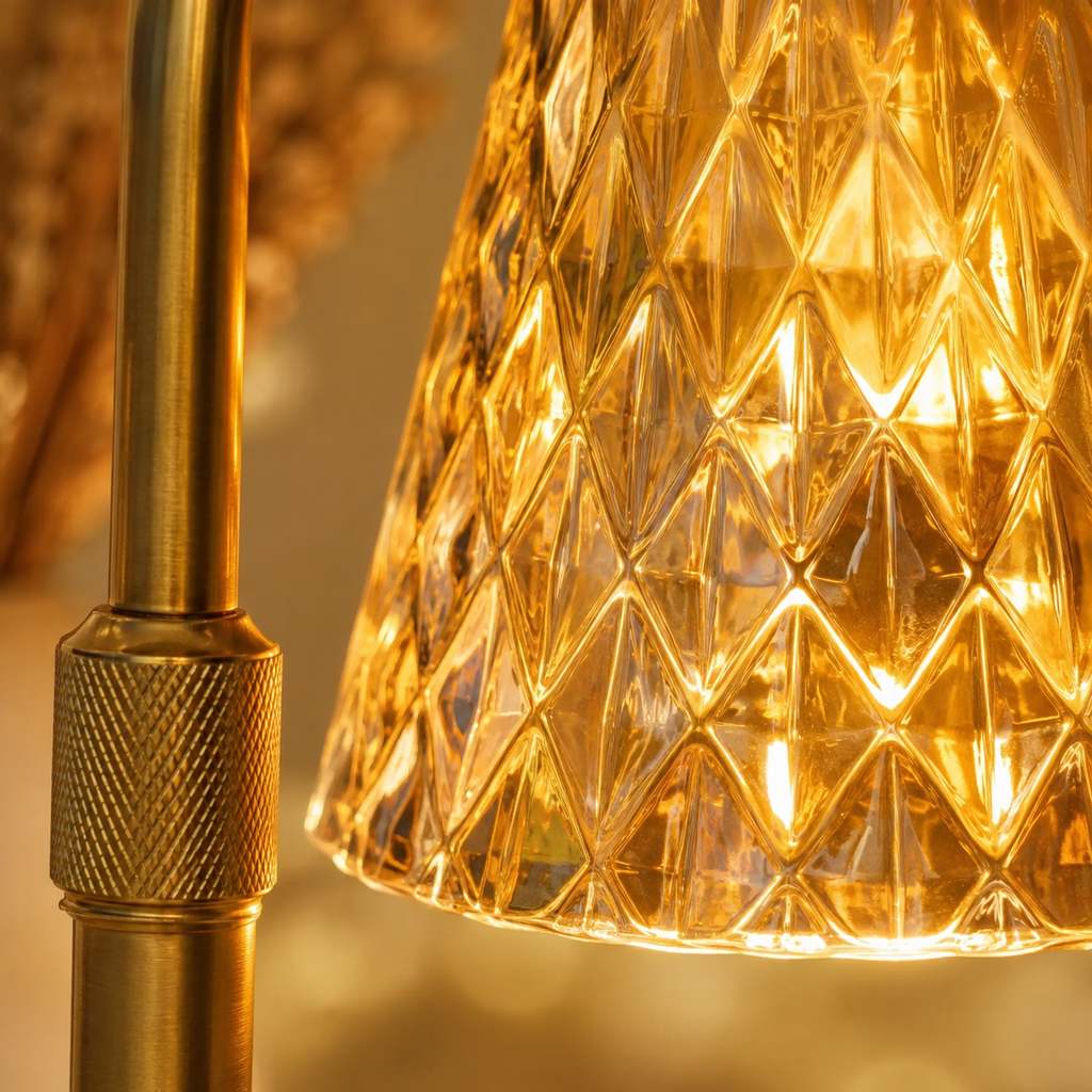 The Rattan Candle Warmer Lamp