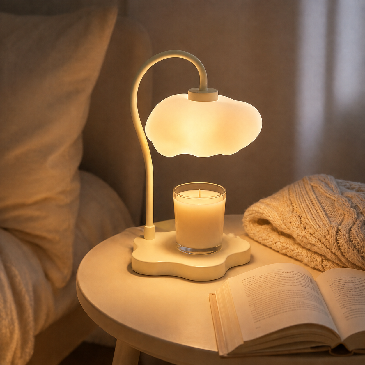 The Cloud Candle Warmer Lamp